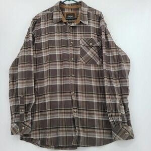 CQR Men's XL Tall Flannel Shirt